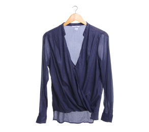 H&M Dark Blue Blouse