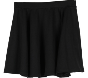 Cotton On Black Flare Skirt