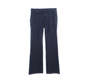Mango Dark Blue Martina Denim Long Pants