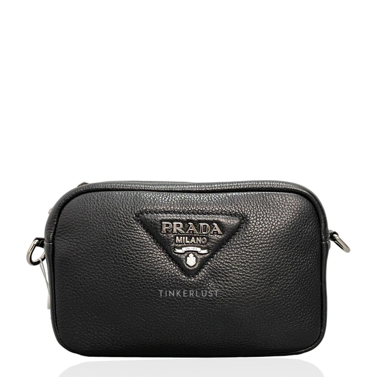 Prada daino leather camera bag best sale