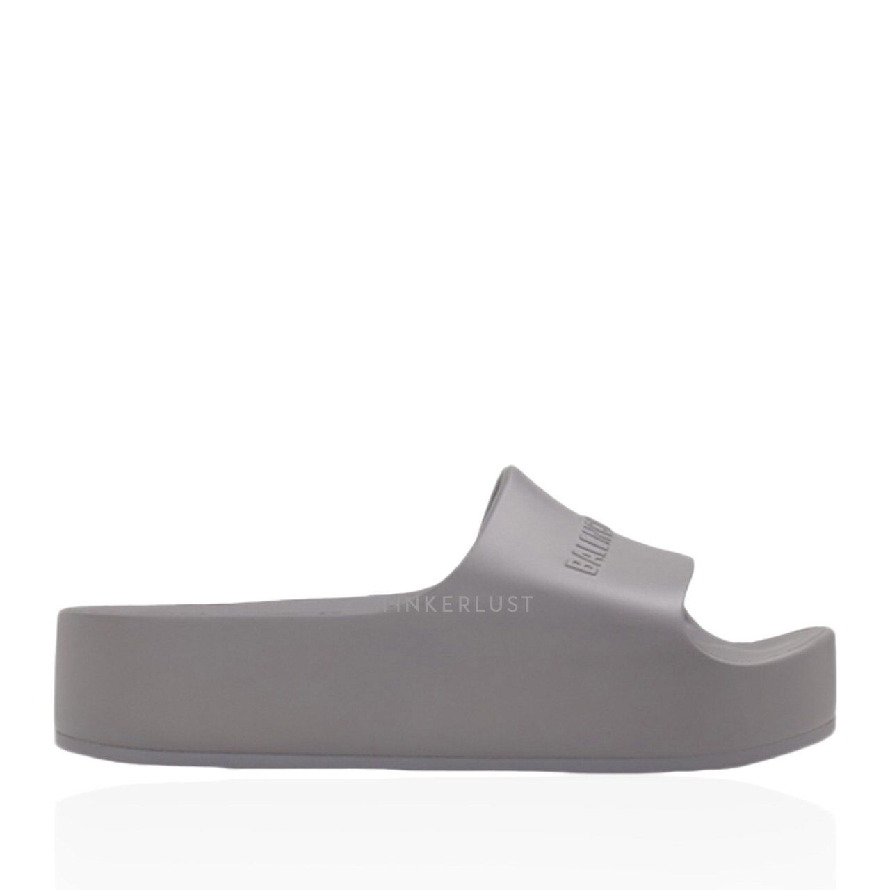 BALENCIAGA★CHUNKY SLIDE SANDAL サンダル★送料込 CHUNKY SLIDE サンダル ロゴ 24.5cm ピンク（2024/02/28買取