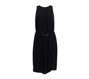 Zara Black Beads Midi Dress