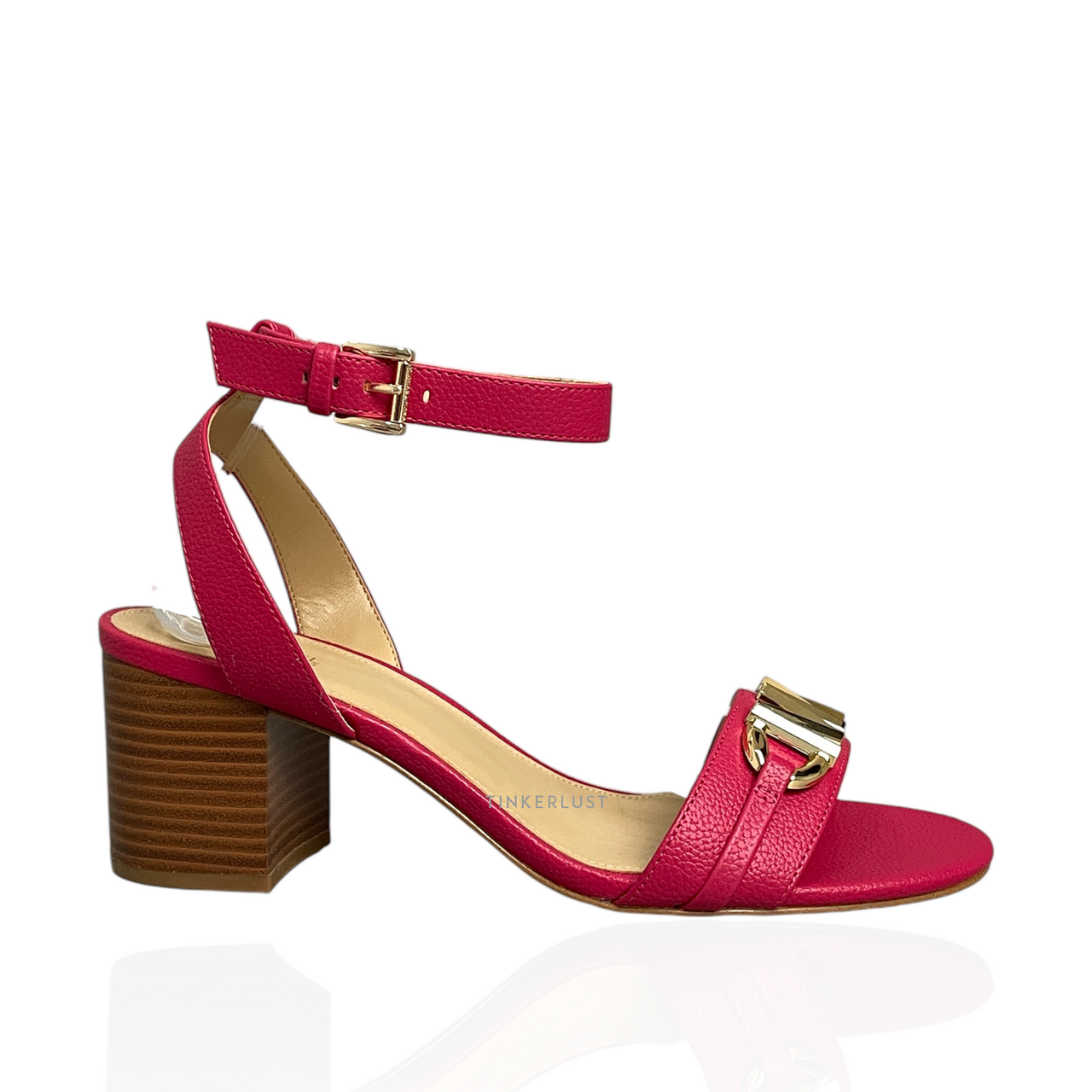 Michael kors red flat on sale sandals