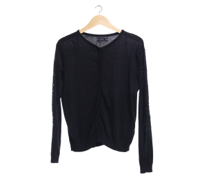 Zara Black Sleeve Lace Cardigan