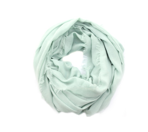 Ria Miranda Mint Fringe Scarf