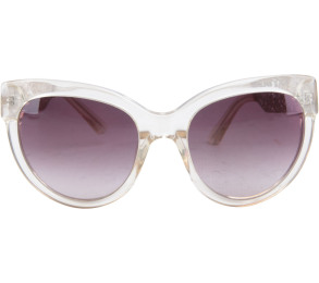 Dolce & Gabbana Transparent Brown Mirror Sunglasses