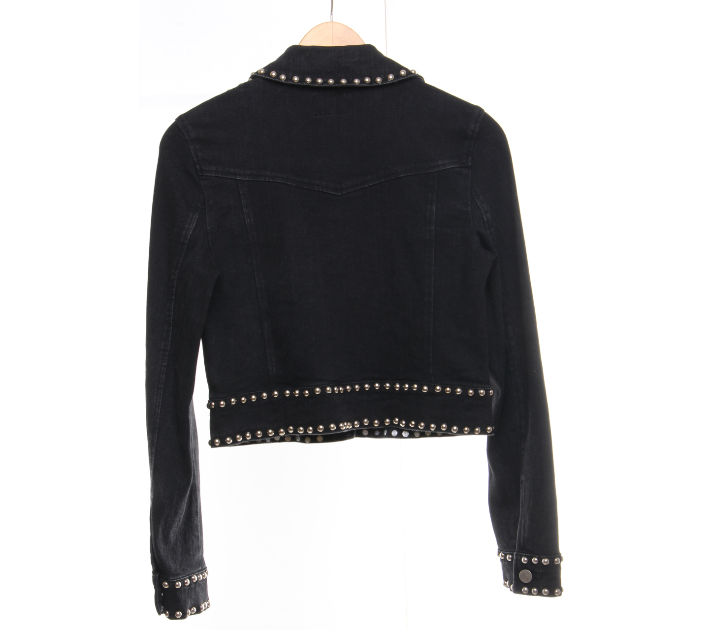 Nasty Gal Black Studded Jaket | Tinkerlust