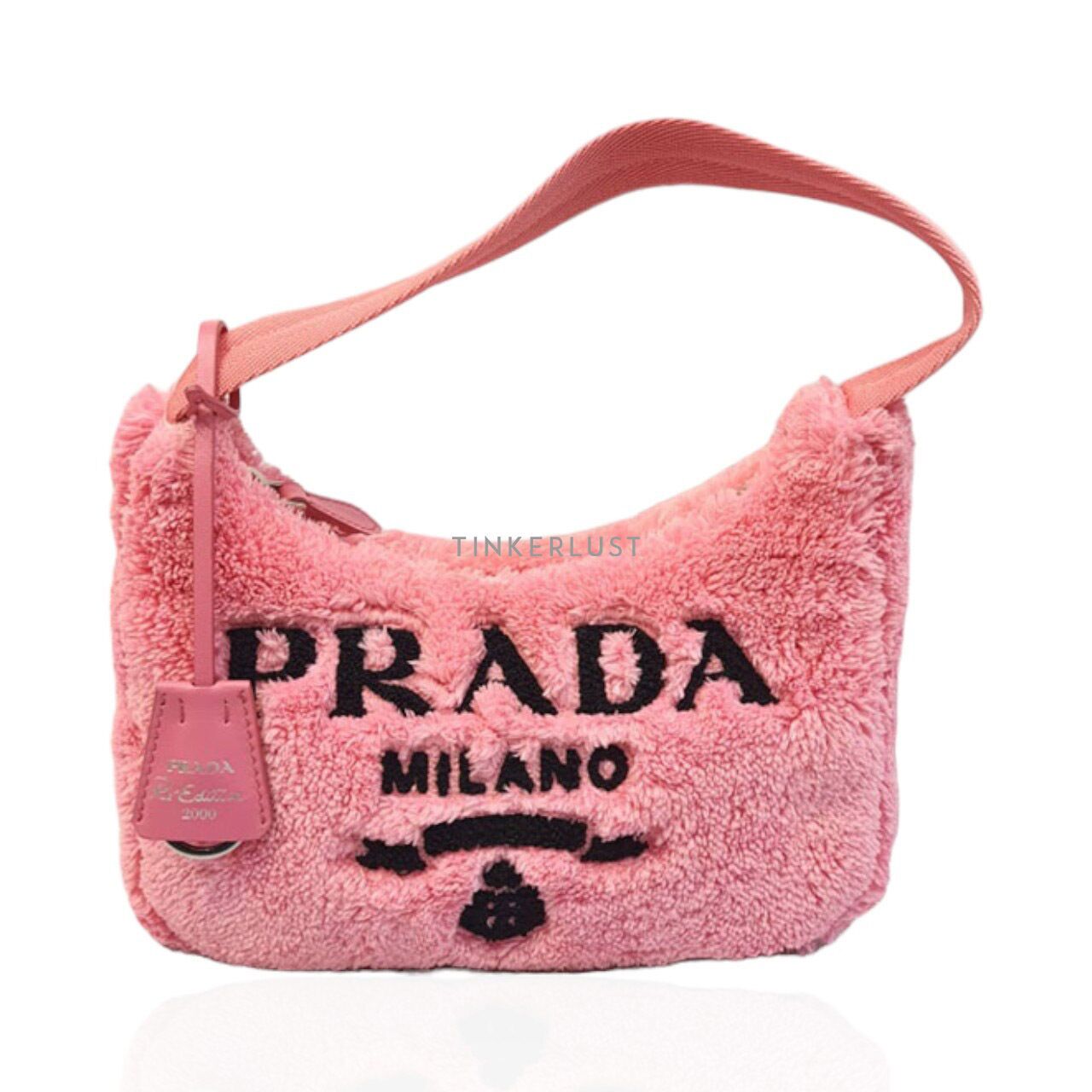 Prada hobo pink hotsell