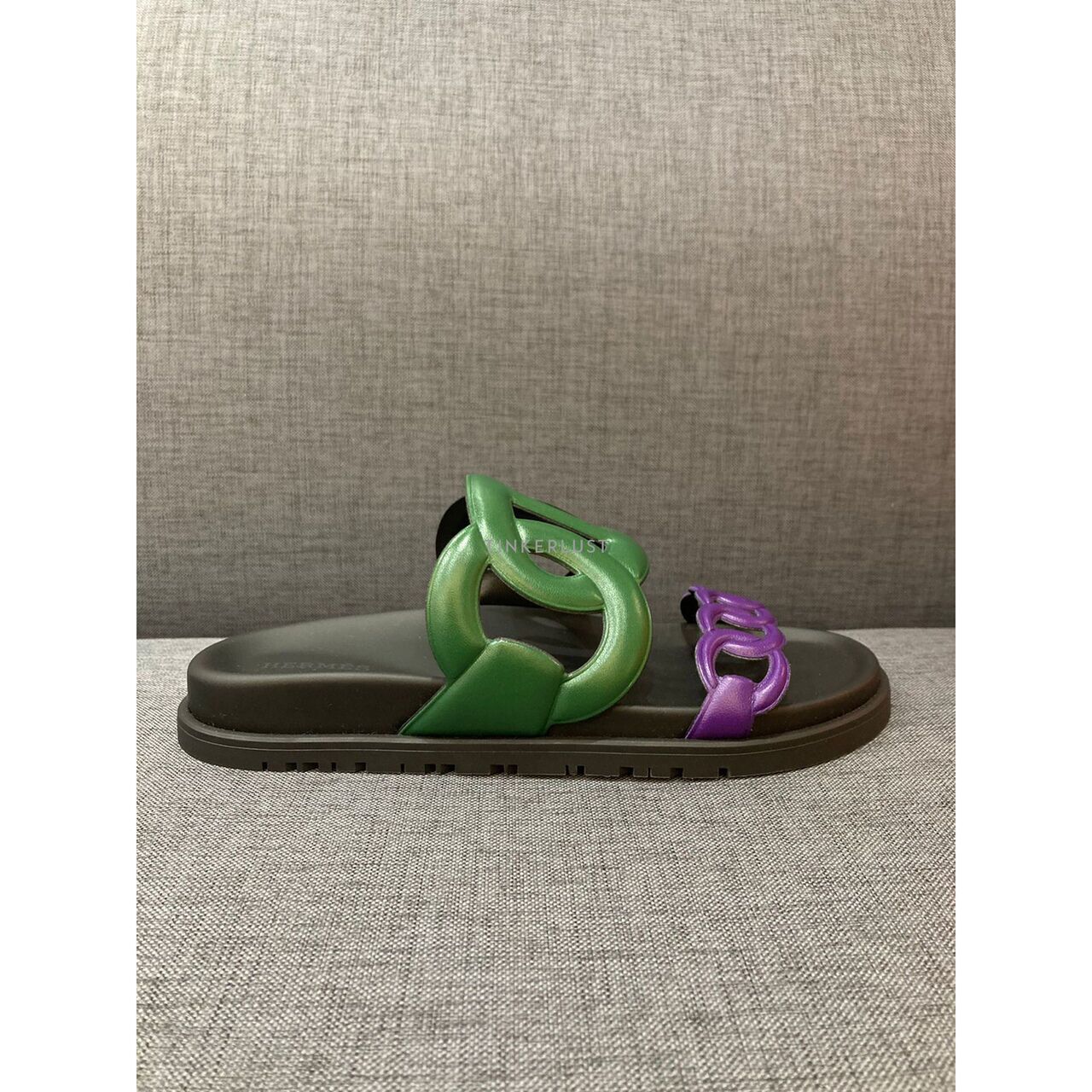【完売必須】 HERMES Sandales Extra Vert Electrique Extra sandal | Hermès Mainland China