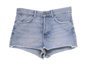 Topshop Blue Short Pants