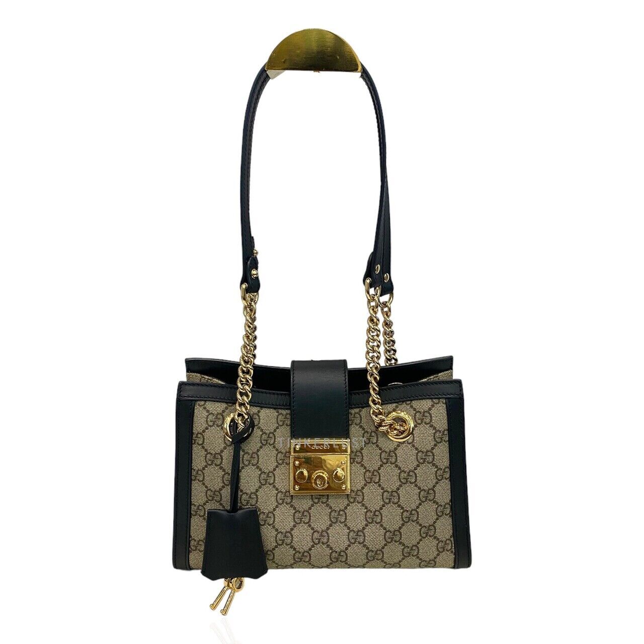tas shoulder bag Gucci Padlock Tote Small Black GHW Shoulder Bag Tinkerlust