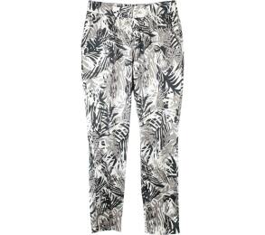 The Executive Black And White Patterned Pants