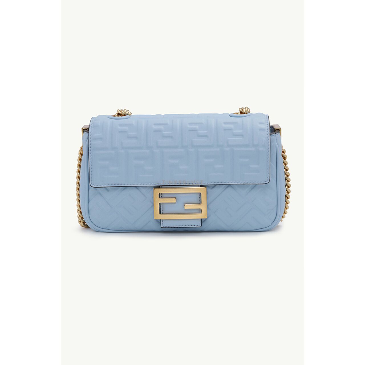 ショルダーバッグ・ポシェット FENDI Woman Mini bag Gnawed Blue 8BS073AUNJF1SKL_01