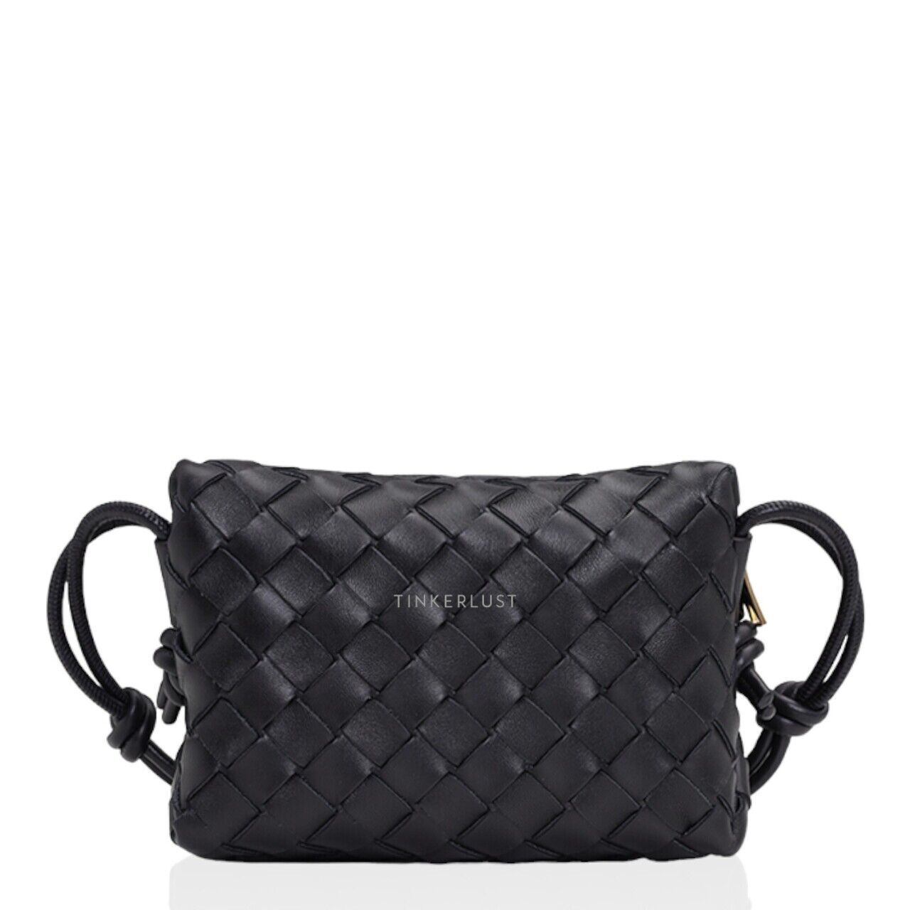 【BOTTEGA VENETA】SLING BAG Bottega Veneta Thunder Cassette Woven Leather Crossbody Bag