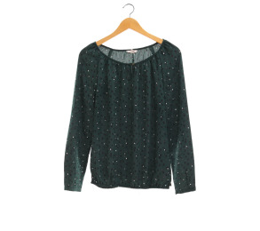 Esprit Dark Green Printed Blouse