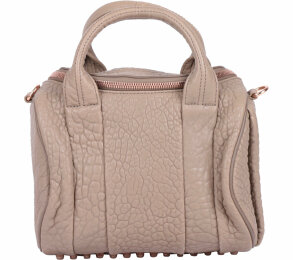 Alexander Wang Brown Midi Leather Satchel