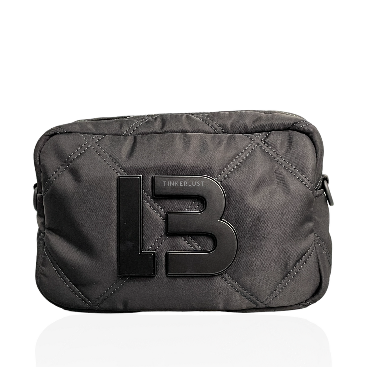 tas sling bag Bimba Y Lola XS All Black Padded Nylon Sling Bag