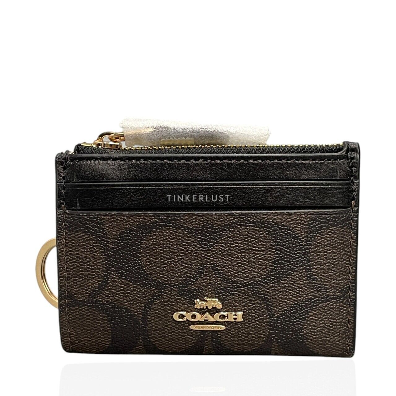 COACH コインケース F88208 SIGNATURE MINI SKINNY ID CASE COACH® Outlet | Mini Skinny Id Case In Signature Canvas