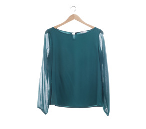 Promod Green Blouse