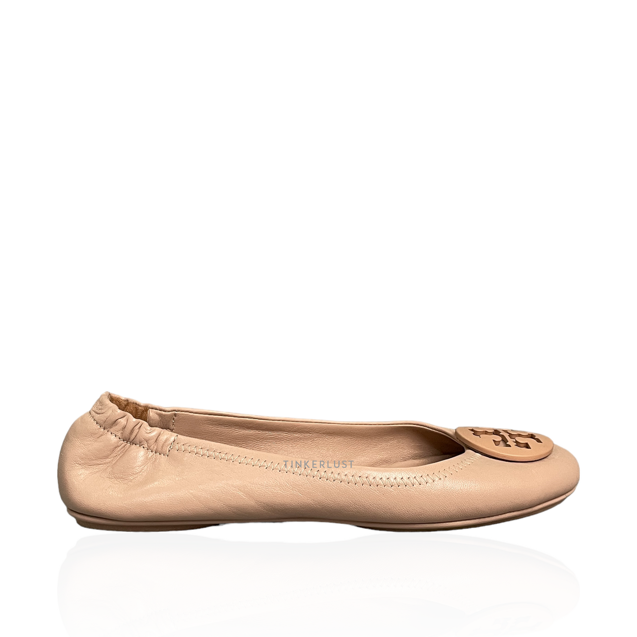 Tory burch minnie travel hot sale ballet flat goan sand