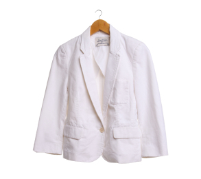 Zara White Blazer