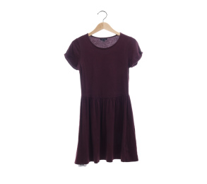 Topshop Dark Purple Mini Dress
