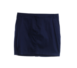 Mango Dark Blue Mini Skirt