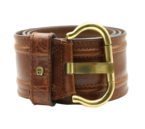 Etienne Aigner Dark Brown Belt