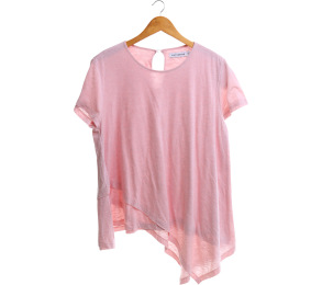 Cotton Ink Pink Wrap Blouse