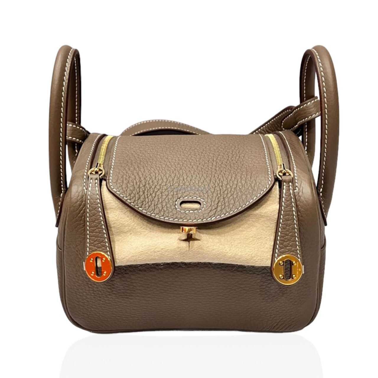 Hermes mini lindy online etoupe