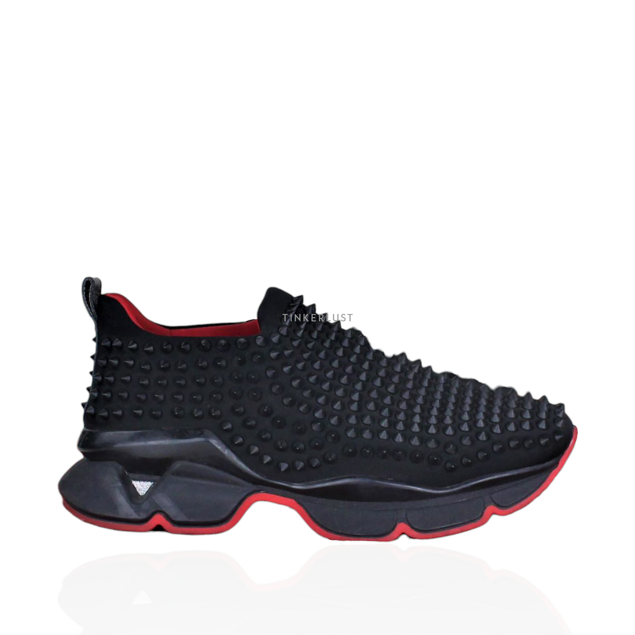 Louboutin best sale sneakers studded