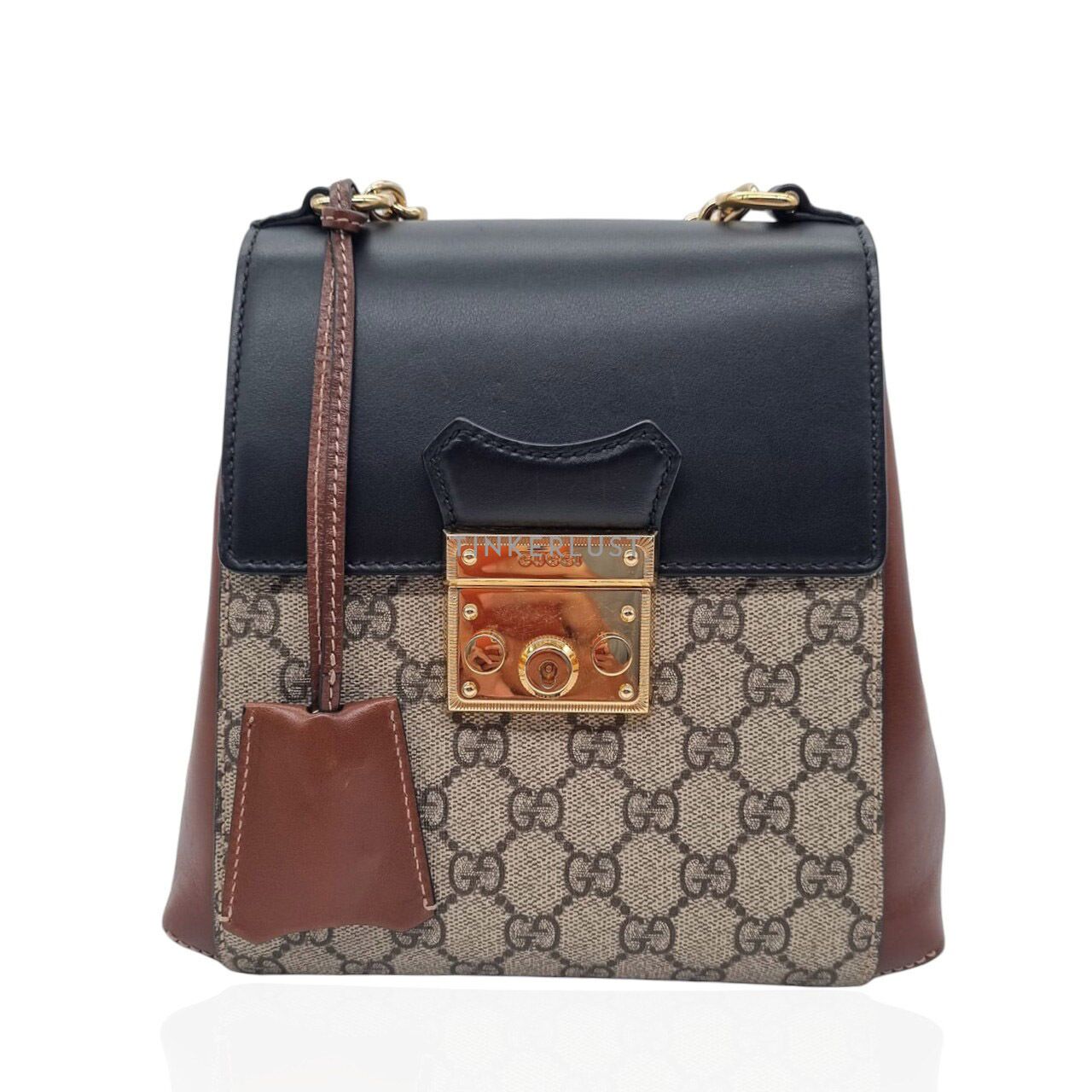 Gucci padlock backpack hotsell