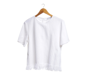 Zara White Blouse