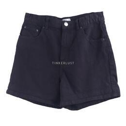 Pull & Bear Black Short Pants