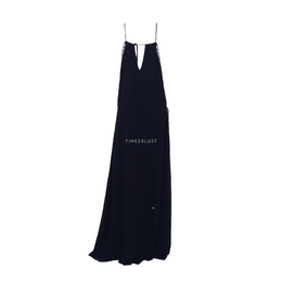 Zara Navy Long Dress