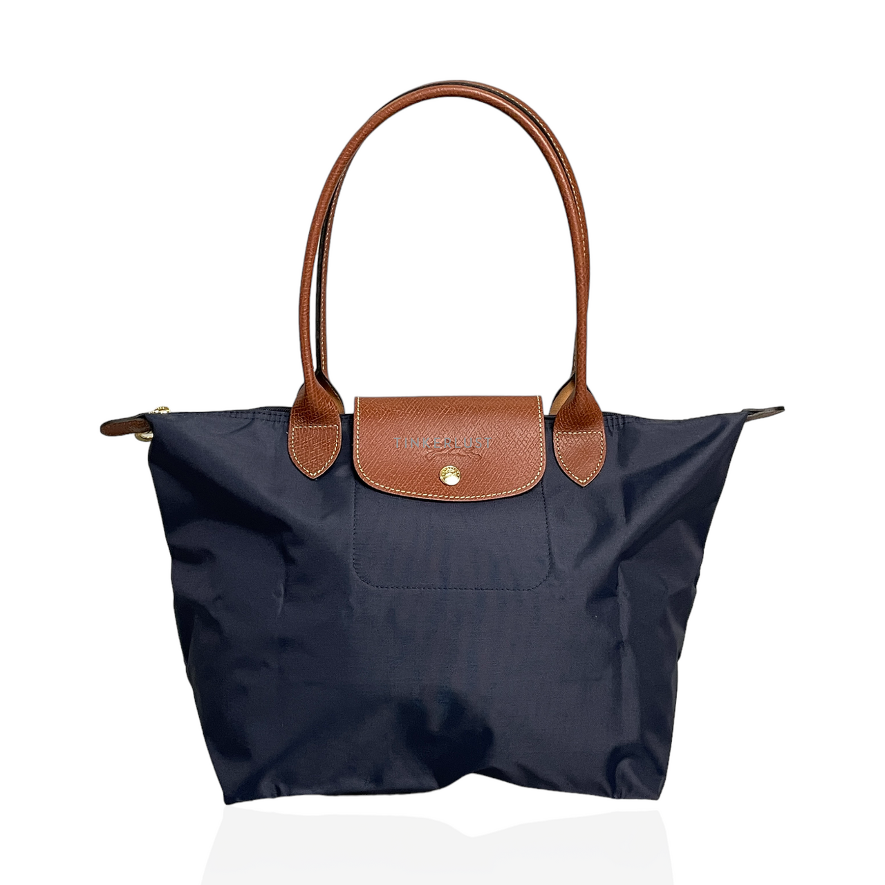 Longchamp bag medium long handle best sale