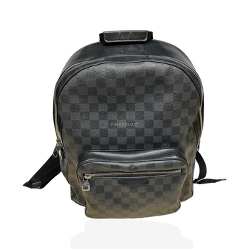 tas backpack Louis Vuitton Josh Damier Graphite Canvas Backpack Tinkerlust