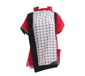 Oline Workrobe Red & White Plaid Blouse