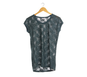 Zara Green Lace Blouse
