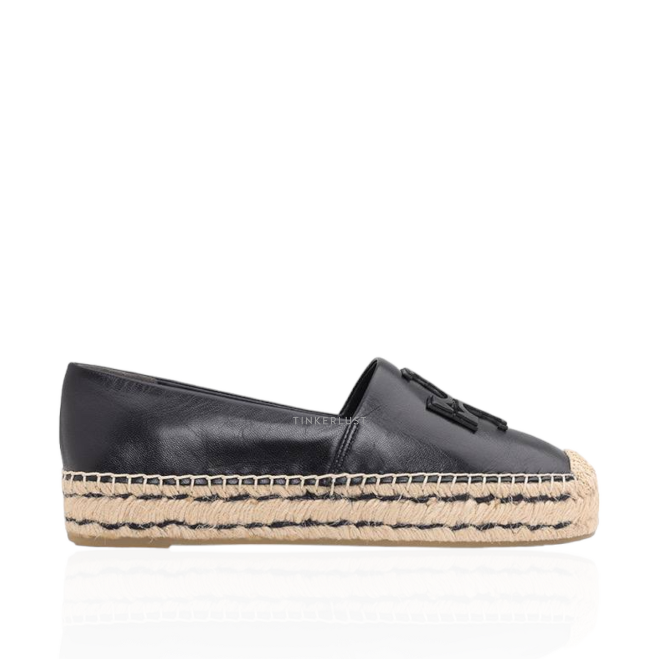 Black tory burch espadrilles sale