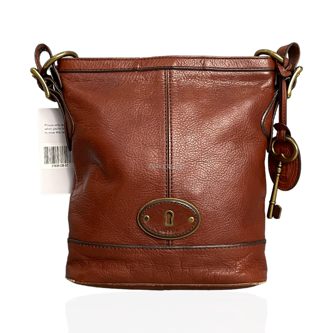 tas sling bag Fossil Vintage Brown Sling Bag Tinkerlust