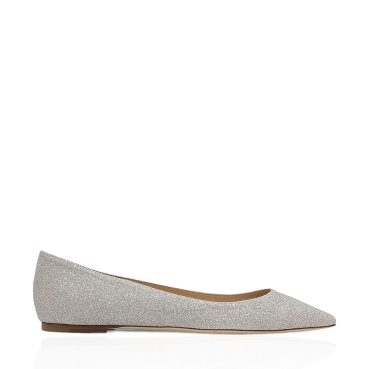 Jimmy choo glitter flat clearance
