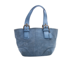 Coach Blue Handbag