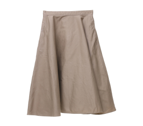 Uniqlo Light Mocca Midi Skirt
