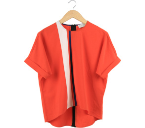 Collate The Label Orange Blouse