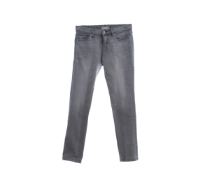 Uniqlo Grey Washed Denim Long Pants