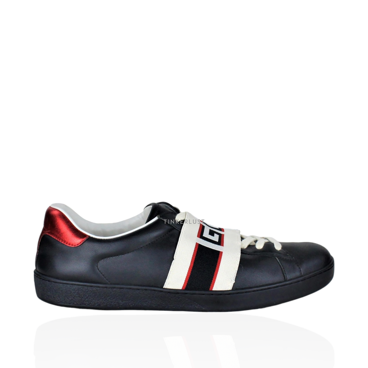 Gucci ace black sneakers on sale