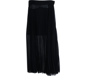 Zara Black Pleated Skirt