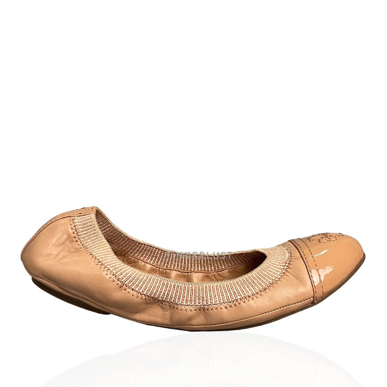 Tory burch nude online flats