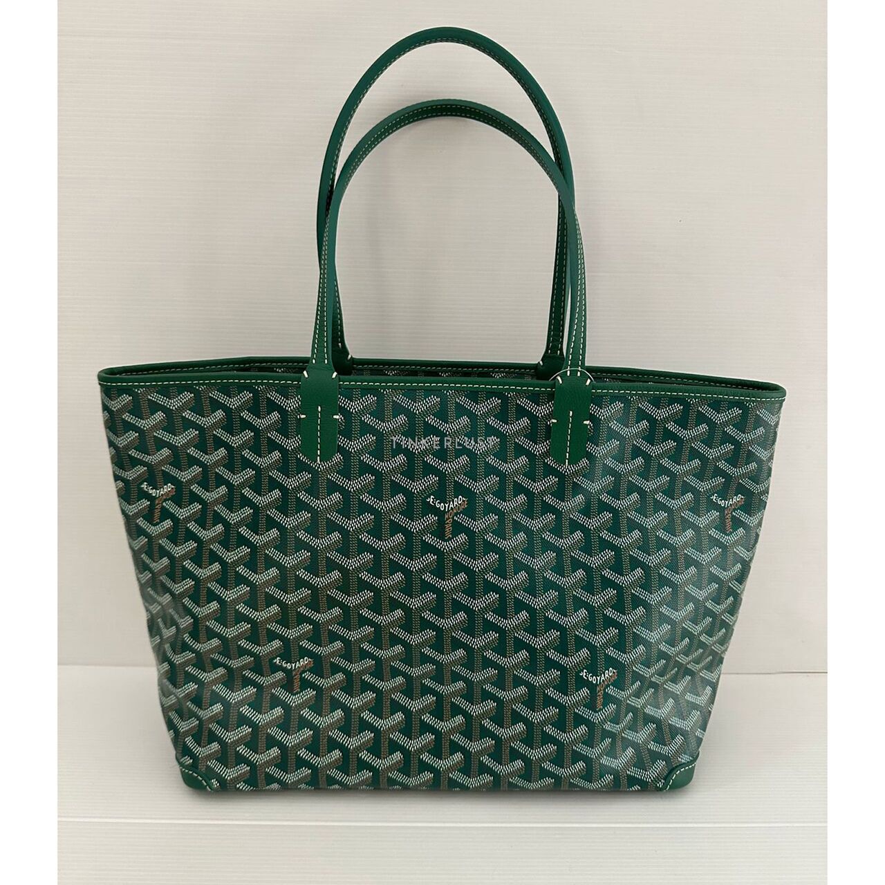 tas tote bag Goyard Artois PM Green Tote Bag Tinkerlust